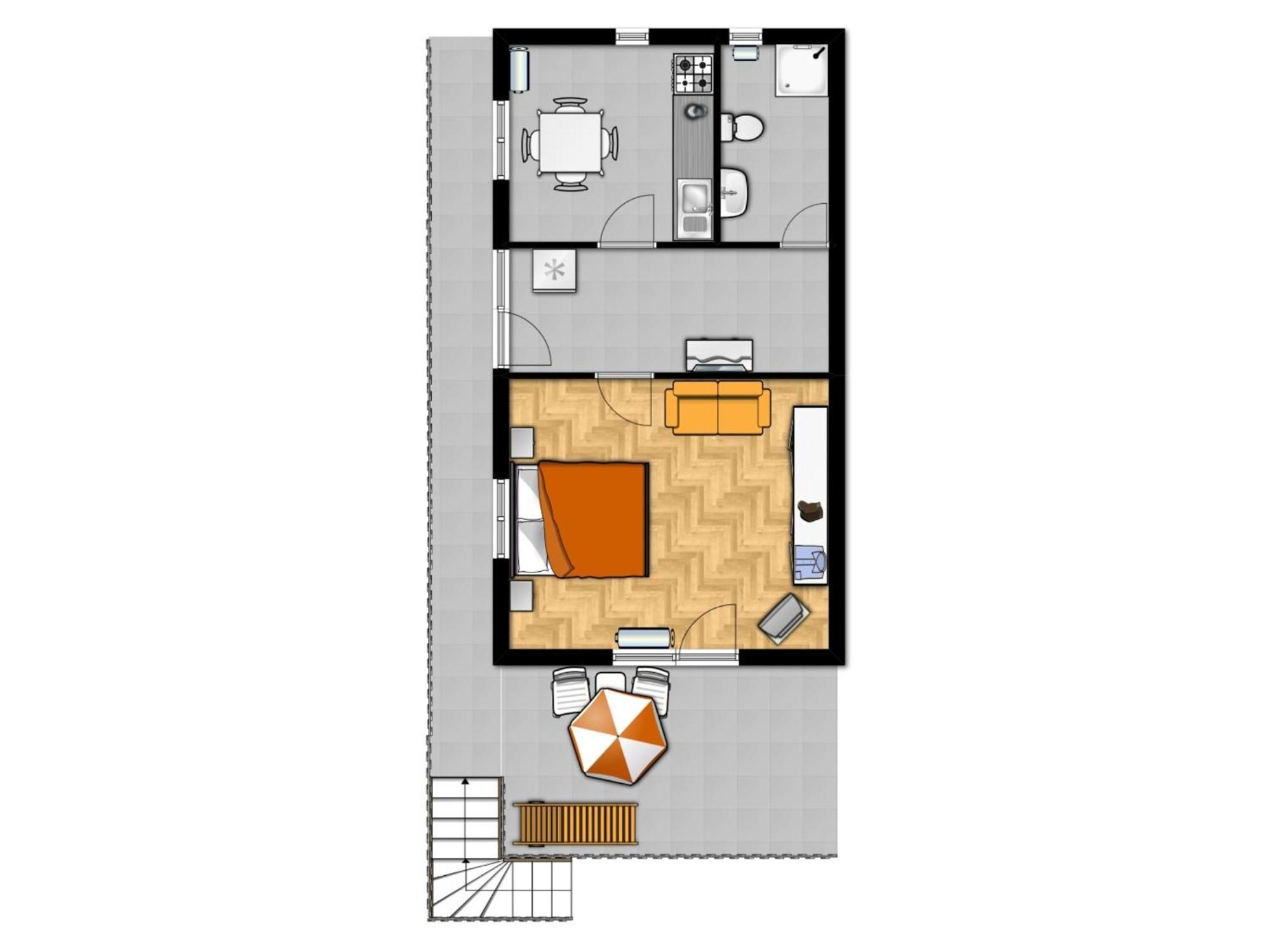 Magyar Apartmanhaz Iv. Zalakaros Pokoj fotografie